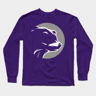 Moon Bears Team Logo Long Sleeve T-Shirt